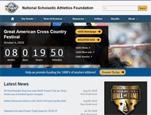 Tablet Screenshot of nationalscholastic.org